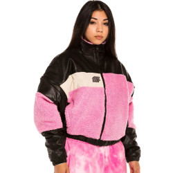 Grimey Wear Space Lady Girl Detachable Jacket Pink