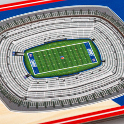 Youthefan NFL 3D Stadium Banner New York Giants (15x48 cm)