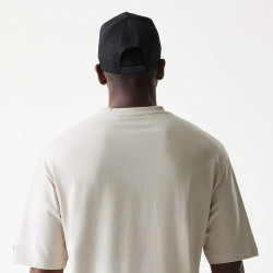 Tričko New Era Los Angeles Lakers NBA League Essential Cream Oversized T-Shirt krémovo-biele