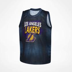 Outer Stuff Heating Up' Top - Player Specific Los Angeles Lakers Lebron James Indigo