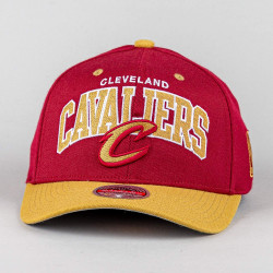 Šiltovka Mitchell & Ness Cleveland Cavaliers Team Arch Snapback červená