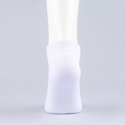 Peak Low Cut Socks White