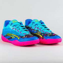 Basketbalové tenisky Puma wmns Stewie 3 Midnight In Tokyo Shoe Bright Aqua/Fluro Pink Pes/Black