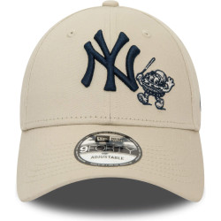 New Era 940 MLB New York Yankees Food Character Stone 9FORTY Adjustable Cap Stone