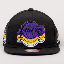 Mitchell & Ness NBA Drop It Snapback Los Angeles Lakers Black