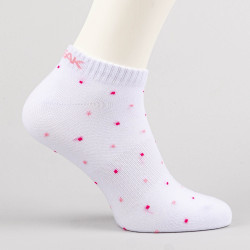 Peak Low Cut Socks White