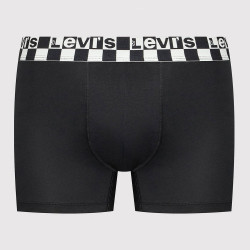 Levis Men Checkerboard Wb Boxer Brief 2P White/Black