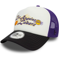 Šiltovka so sieťkou NEW ERA 940 Af trucker NBA Graphic LOS ANGELES LAKERS fialová