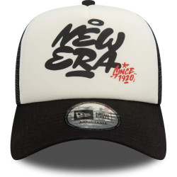 Detská šiltovka so sieťkou New Era 940K Af Trucker Youth Graffiti Black A-Frame Trucker Cap čierna