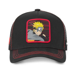 Šiltovka so sieťkou Capslab Trucker Cap Naruto Shippuden čierna