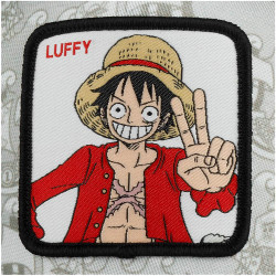 Capslab One Piece Trucker Luffy Beige