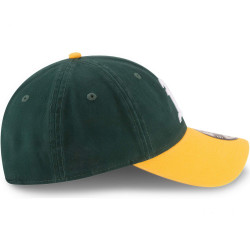 Šiltovka New Era 920 Oakland Athletics MLB Core Classic Dark Green And Yellow 9TWENTY Adjustable Cap Dark zelená a žltá