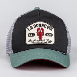 DJINN'S Trucker Cap HFT La Bonne Vie Black/Slate/Grey