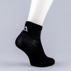 Peak Medium Cut Socks Black