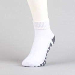 Pánske športové ponožky PEAK Medium Cut Socks biele