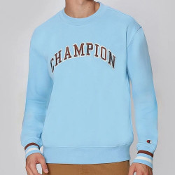 Champion Bookstore Heavy Fleece Sweatshirt Light Blue