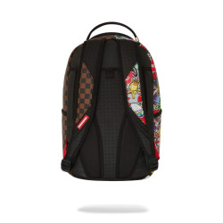 Sprayground Sharks In Stickers Dlxsv (Sticker Bomb) Backpack