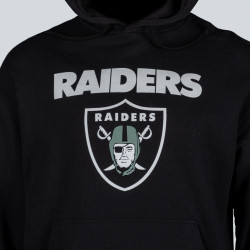 Re:Covered NFL Core Logo Hoody Las Vegas Raiders Solid Black