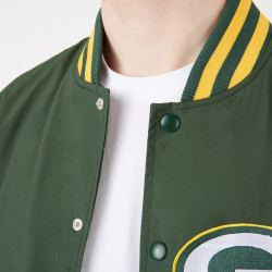 NEW ERA bunda NFL Team wordmark bomber GREEN BAY PACKERS Green