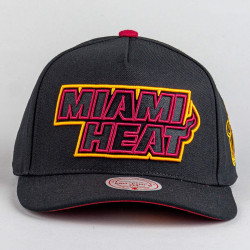 Šiltovka Mitchell & Ness NBA Class Act Pro Snapback Miami Heat čierna