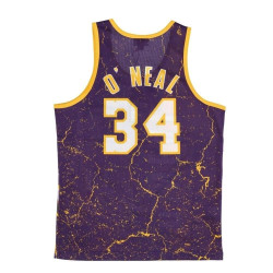 Mitchell & Ness NBA Player Burst Mesh Tank Lakers Shaquille O'Neal Los Angeles Lakers Shaquille O'Neal Purple