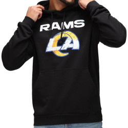 Re:Covered NFL Core Logo Hoody Los Angeles Rams Solid Black