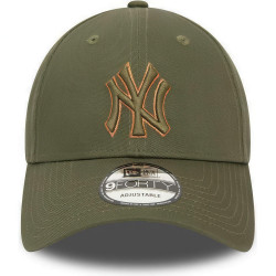 Šiltovka New Era 940 MLB New York Yankees Metallic Outline Green 9FORTY Adjustable Cap zelená