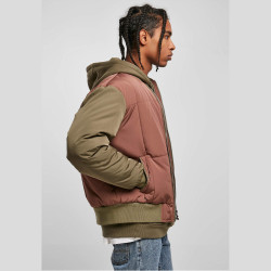 Starter Quilted Bomber Jacket bark/darkolive