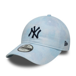 Detská Šiltovka NEW ERA 920K MLB Tie dye 9twenty NEW YORK YANKEES bledomodrá