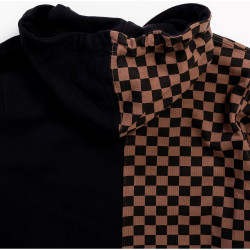 Sprayground Burnt Sharks In Paris Hoodie Black/Brown