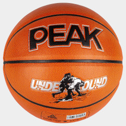 Peak Under Ground Holding Power Composite Indoor/Outdoor Basketball Sz. 7 Brown