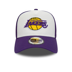 New Era NBA LA Lakers Team Colour Purple A-Frame Trucker Cap Purple