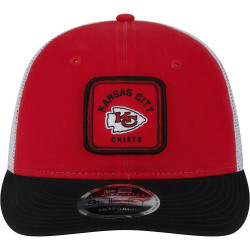 Šiltovka so sieťkou New Era LP950 Kansas City Chiefs NFL Patch Red Low Profile 9FIFTY Snapback Cap červená