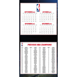 TURNER SPORTS NBA 2024 (30x60 cm) WALL CALENDAR NBA BIG MEN