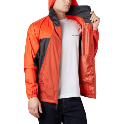 Columbia Point Park Windbreaker Carnelian Red/Wildfire