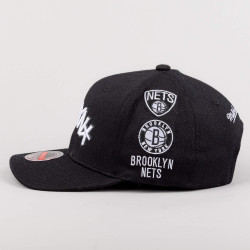 Mitchell & Ness NBA Logo Blast Brooklyn Nets Black