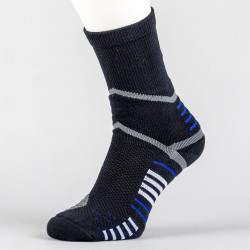 Basketbalové ponožky PEAK Basketball Socks čierno-sivé