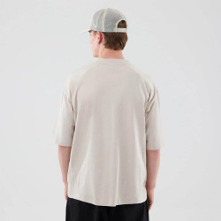 Tričko NEW ERA Seattle Mariners MLB Graphic Cream Boxy T-Shirt krémové