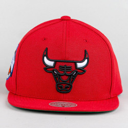Šiltovka Mitchell & Ness NBA Conference Patch Snapback HWC Chicago Bulls červená