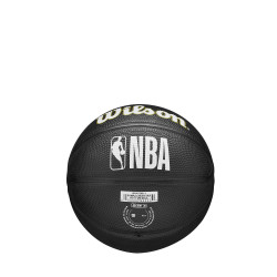 Wilson NBA Team Tribute mini Los Angeles Lakers - black (sz. 3)