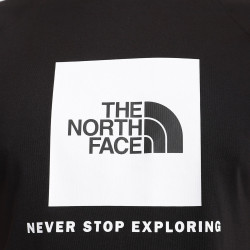 The North Face Men’S S/S Raglan Redbox Tee - Tnf Black-Tnf White