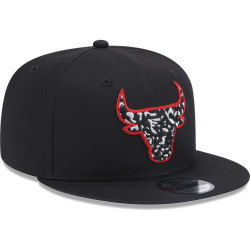 NEW ERA 950 NBA Seasonal Infill Chicago Bulls 9FIFTY Cap Black