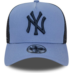 Detská šiltovka so sieťkou New Era 940K AF TRUCKER MLB New York Yankees Youth League Essential Blue Trucker Cap modrá