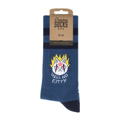 Ponožky American Socks Hell no kitty - Mid High