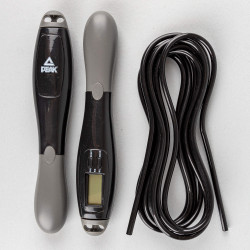 Peak Electronic Counting Skipping Rope Black