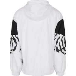 Southpole Tiger Windbreaker white/black