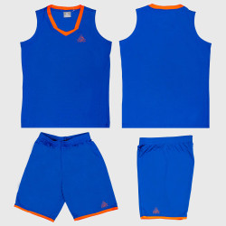 Dámska basketbalová súprava PEAK Basketball Uniform modro-oranžová
