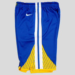 Nike Boys Icon Swingman Short Golden State Warriors Blue/Yellow