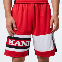 Karl Kani Retro Block Shorts red/black/white