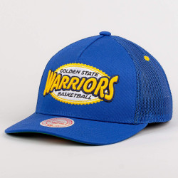 Mitchell & Ness NBA Team Seal Trucker HWC Golden State Warriors Blue